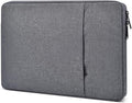 Portable Monitor Sleeve 18.5 inch, Padded Carrying Case Compatible with Most 18.5-in Portable Display Monitors, Water-Resistant Shockproof Monitor Bag with Accessory Pocket -Space Gray