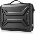 DOMISO 17-17.3 Inch Laptop Hard Case, Waterproof Shockproof Hard Shell Protective Laptop Sleeve with Handle for Dell XPS 17/Lenovo IdeaPad/Acer Aspire/HP Envy 17/LG gram 17, Black