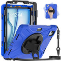 BRAECN for iPad Air 11 inch Case 2026(M4) 2025(M3) 2024(M2),iPad Pro 11 inch(4th/3rd/2nd/1st)& Air 10.9"(5th/4th) Case Protective with Pencil Holder 360°Rotating Stand Handle Strap Cover