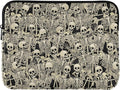 Gothic Skull Laptop Sleeve 13-14 Inch Waterproof Computer Bag for Women, Men - Cute Tablet Cover A06D24018