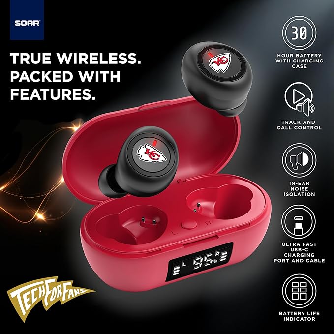 SOAR NFL True Wireless Earbuds v.7