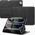 VIKESI Case for iPad iPad Pro 13-inch M5 or M4 Released in 2025 or 2024,Multiple Angles Magnetic Stand Cover,Shockproof Soft Back,Pencil Holder,and Auto Sleep/Wake,Black
