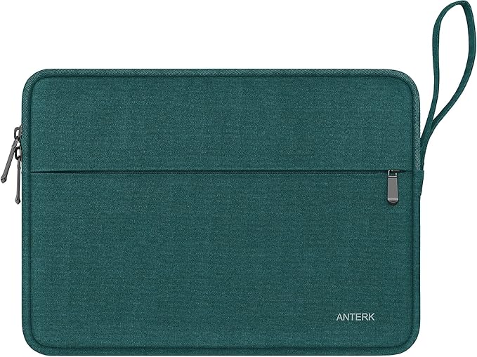 Laptop Case 14 Inch, Water Resistant Traveling Computer Cover with Handle, Shockproof Protective Carrying Laptop Sleeve Compatible for 14 Inch MacBook Air/Pro, HP, Dell, Lenovo, Cyan