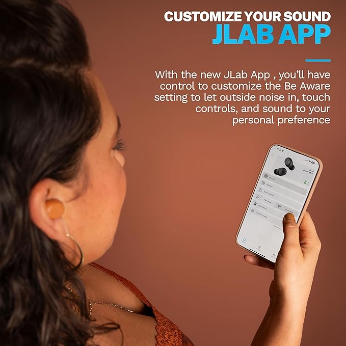 JLab JBuds Mini Tones, True Wireless Earbuds, Bluetooth Multipoint, Be Aware Audio, IP55 Sweat Resistant, Teal