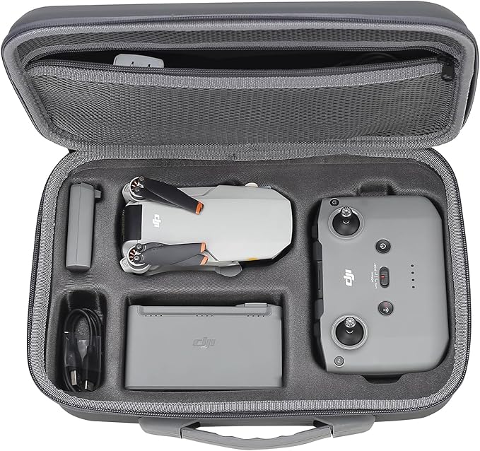 Storage Bag for DJI Mini 4k-Portable Hard Shell Travel Carrying case for DJI Mini 4k Fly More Combo and Accessories