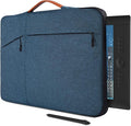 Protective Drawing Tablet Sleeve Case for Wacom Cintiq 16/ Cintiq Pro 17, Huion KAMVAS Pro 16, Waterproof Carrying Tablet Bag(Blue)