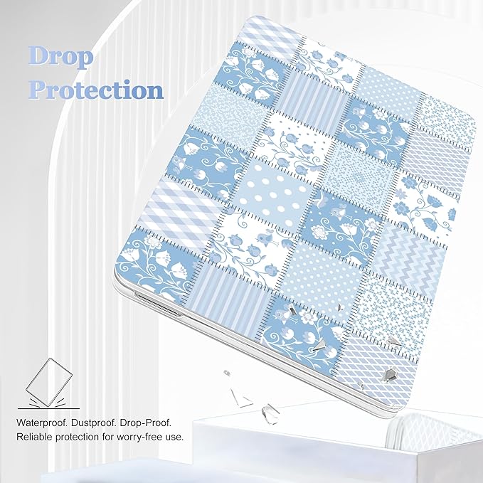 Tuiklol for 2026 MacBook Neo 13 Inch A18 Pro Chip Case, (Model A3404) Anti-Scratch Anti-Drop Slim Hard PC Shell Case with Shockproof Protective MacBook Neo Laptop Cover,Patchwork Floral