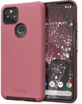Crave for Pixel 5a Case, Shockproof Protection Dual Layer Case for Google Pixel 5a 5G (6.34 inch) - Berry