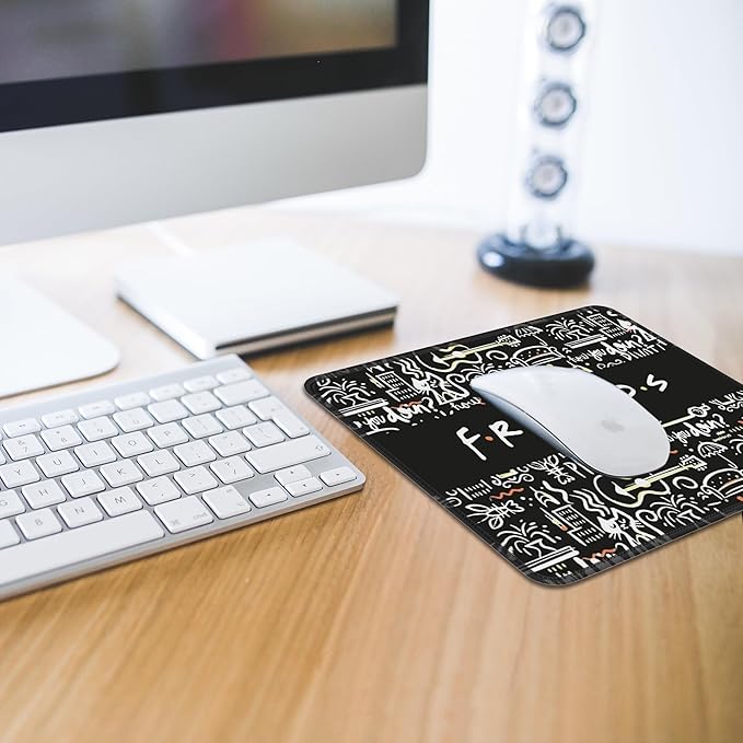 Friends Merchandise Mouse Pad for Desk, Computer or Gaming Mousepad, Friends Merch Mouse Mat, Funny Friends Gifts for Coworkers, Friends, Families or Friends TV Show Fans