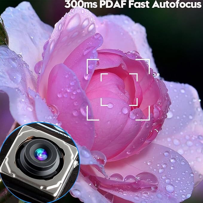 Svpro 12MP Auto Focus USB Camera Module 4K 30fps Webcam Board for Computer UVC USB2.0 1080P 60fps PC Camera 300ms PDAF Fast Auto Focus Camera IMX362 Machine Vision Industrial Camera for Laptop