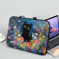 Art Cat Shockproof Portable Laptop Sleeve Case 13 Inch for Men and Women Neoprene Cover Soft Carrying Travel Case Fit Dell Lenovo Toshiba HP Chromebook (Whimsical Floral)