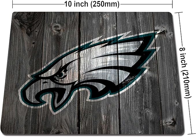 Wood Grain Design Sports Mouse Pad, Non-Slip Rubber Base Mousepad for Computers Laptop, Gaming Mousepad Desk Mat Mouse Pad, Office Supplies - Mouse Pads for Desk