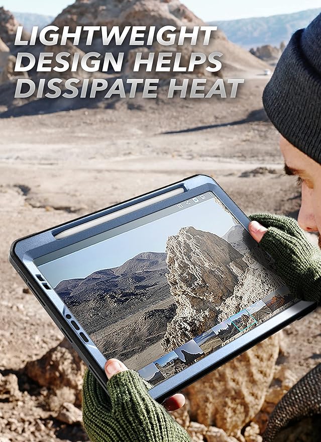 SUPCASE for iPad Pro 12.9 Inch Case 6th/5th/4th Generation 2022/2021/2020 (Unicorn Beetle Pro), [Built-in Screen Protector & Stand & Pen Holder] Full-Body Rugged Cover for iPad Pro 12.9 Inch, Tilt