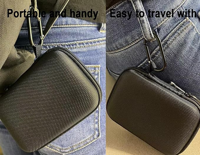 Hard EVA Carrying Case for PLAUD Note AI Voice Recorder, Compatible with PLAUD Recorder and Magnetic Protective Case, Travel Storage Box (Black)