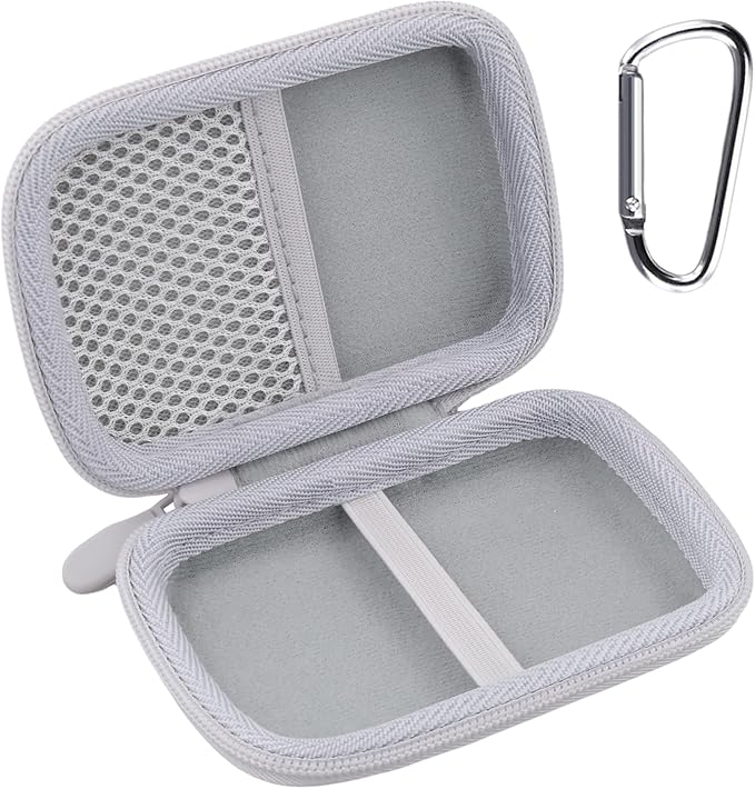 Hard Carrying Travel Case for PLAUD Note/Note Pro AI Voice Recorder,Compatible with Digital Recorder and Magnetic Protective Case(White)