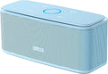 DOSS SoundBox Touch Wireless Bluetooth Speaker-12W HD Sound with Rich Bass, IPX5 Waterproof, 20H Playtime, Handsfree, for Gatherings, Home, Office, Outdoor, Travel-Light Blue