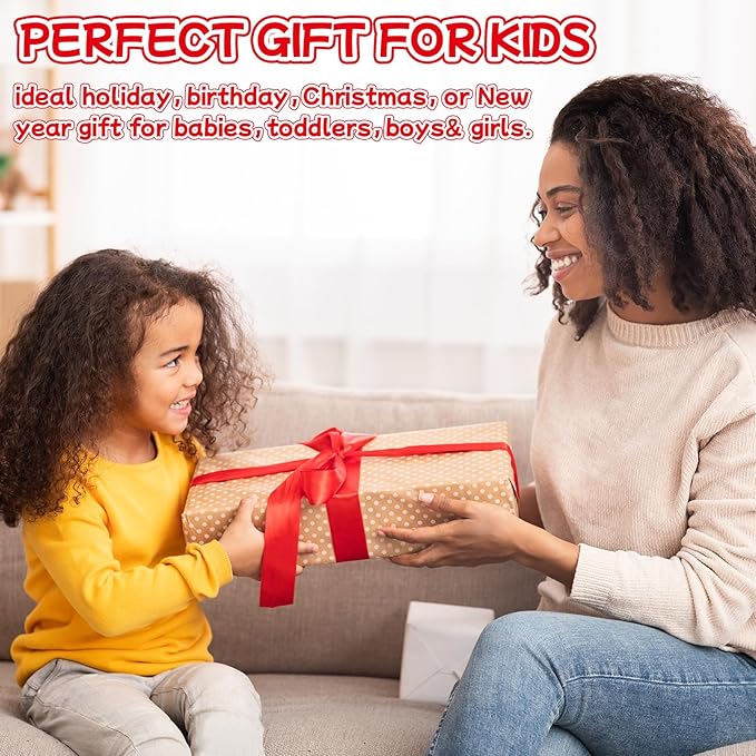 Kids Shockproof Case for iPad A16 (2025)/iPad 10th Gen (2022) with Pencil Holder&Handle Stand, Super Protection EVA Toddler-Friendly Cover for iPad 11th (A16) 11"/10th Generation 10.9"-Red