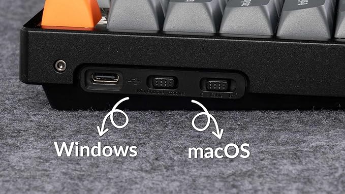 Keychron K8 Max QMK Wireless Custom Mechanical Keyboard, TKL 80% Layout Bluetooth/2.4G/USB-C Programmable, RGB Backlit Hot Swappable Super Red Switch NKRO for Mac/Windows/Linux