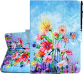 for iPad 9.7 inch Case iPad 6th/5th Generation Case 2018 2017, PU Leather Folio Stand Cute Cover for iPad 9.7 inch/iPad Pro 9.7/iPad Air 2/iPad Air 1, Auto Sleep/Wake, Floral