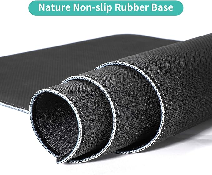 Thin Extended Gaming Mouse Pad （31.5 * 11.8 * 0.08 inch） with Stitched Edges Large, Long XXL Keyboard and Mouse pad Desk Mat for Gaming Office & Home - Art 1
