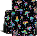 Case for iPad 9th Generation Case, for iPad 8th Generation Case, for iPad 7th Generation Case, Case for iPad 10.2 Case Shockproof Multi-Angle View Adjustable Stand Auto Wake/Sleep, Colored Mushroom