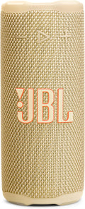 JBL Grip - Compact Bluetooth Speaker with Bold Pro Sound and Ambient Light, up to 14 Hours of Playtime, Water, Dust and Drop-Proof (IP68), & Multi-Speaker Connection with Auracast™ (Yellow)