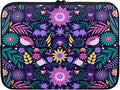 Mandala Flower Laptop Protective Sleeve for Women 13 inch Lap Top Case Portable Computer Sleeve Laptop Protector Zippered Pouches Gifts for Girls Boys Purple