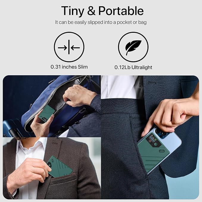 AI Voice Recorder, ChatGPT Transcribe & Summarize, 112 Languages Digital Voice Recorder, Noise Reduction Portable Dictaphone, 64GB HD Recording Device for Meetings, Lectures, Calls, Interviews