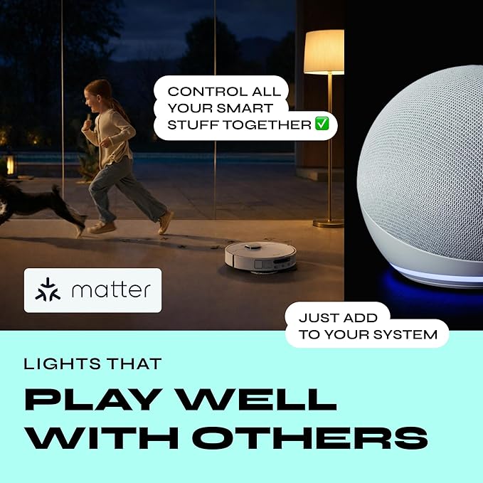 LIFX Smart Light Bulbs A19 E26 (2 Pack), Color Changing RGB + Warm White 1100 Lumens Tunable LED, 11W, Matter Compatible, Apple HomeKit, Alexa & Google Home, Dimmable