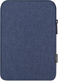 MoKo 9-11 Inch Tablet Sleeve Bag Carrying Case Fits New 11inch iPad Air M3, iPad A16 2025, iPad Pro 11 M4, Air 5/4/3, iPad 10/9/8th Gen, Tab S8/S9 11", Navy Blue