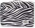 Kinmac 360° Heavy Duty Protective Laptop Computer Sleeve case Bag Cover with Handle for MacBook Pro 14 inch,14 inch-14.4 inch HP Lenovo Dell ASUS Acer Laptop (Zebras)