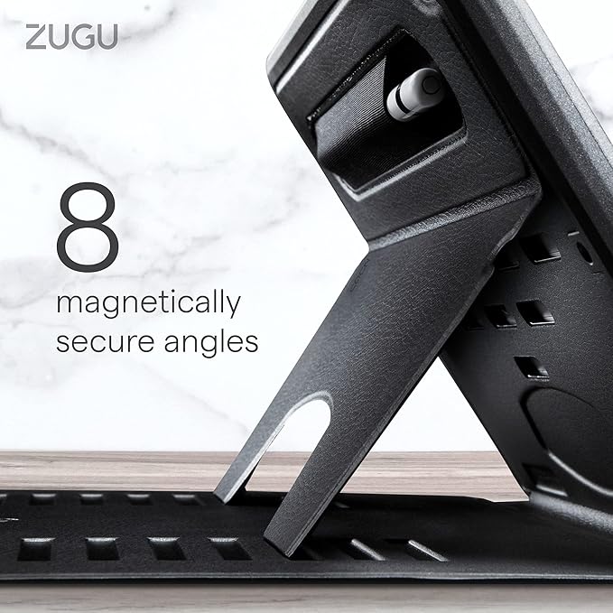 ZUGU CASE for iPad Air 11 M4 2026/M3 2025/M2 2024 iPad Air 4 & 5 10.9 Inch (2020/2022) - Protective, Ultra Thin, Magnetic Stand, Sleep/Wake Cover with Apple Pencil Charging & Storage - Scarlet Red