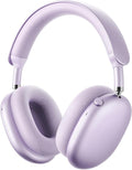 Picun F8 Pro Hybrid Active Noise Cancelling Headphones with Multiple Modes, Wireless Over-Ear Bluetooth Headphones, 140H Playtime, Customizable Sound, Head Tracking,Travel, Office (Purple)