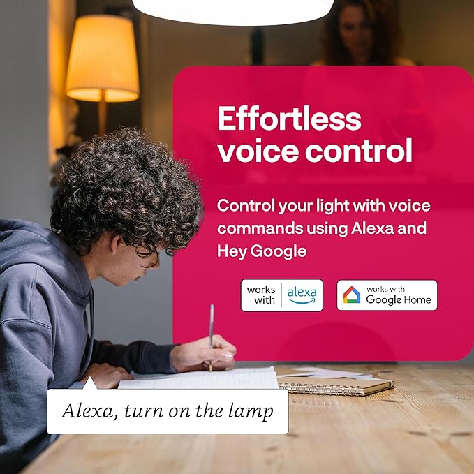 innr Smart Light Bulbs, A19 Zigbee, Works with Philips Hue* and Alexa (Bridge Required), Soft White Light Bulb, Dimmable, E26 LED Bulb 75 Watt, Warm White, 1060lm 1-Pack