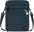 Dadanism 9-11" Tablet Sleeve Bag with Shoulder Strap for iPad (A16) 11", iPad Air M4 Pro M5 11", iPad 10th Gen 10.9", iPad 9/8/7th Gen 10.2", Galaxy Tab A11+ Plus 11", reMarkable 2 10.3", Indigo