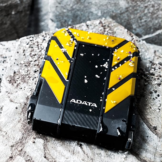 ADATA HD710 Pro - 1 TB External Hard Drive - Shockproof, Waterproof & Dustproof - Durable Storage - For Gamers, Students & Professionals - Mac, PC & Linux Compatible - Blue - AHD710P-1TU31-CBL