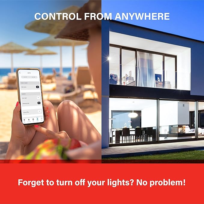 Sengled Alexa Smart Flood Light Bulbs, Bluetooth Mesh BR30 Smart Bulbs That Work with Alexa Only, 65 Watt Equivalent Full Color and Tunable White 650 LM, E26 Base Recessed, No Hub Required, 4 Pack