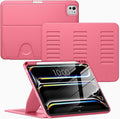 VIKESI Case for iPad Pro 11 inch (M5/M4) 2025/2024,Multiple Angles Stand Cover,Soft Back,Pencil Holder,and Auto Sleep/Wake,Watermelon