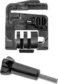 Team Wendy Helmet Shroud Camera Adapter – Mounts GoPro & Garmin Action Cameras | Tool‑Free Install, Built‑in Swivel Lock, Universal Tactical Helmet Accessory