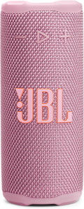 JBL Grip - Compact Bluetooth Speaker with Bold Pro Sound and Ambient Light, up to 14 Hours of Playtime, Water, Dust and Drop-Proof (IP68), & Multi-Speaker Connection with Auracast™ (Pink)