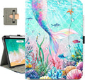 Vimorco for iPad Air 11 Inch Case M4/M3/M2 2026/2025/2024, for iPad Air 5th/4th Gen Cases 10.9-inch, for iPad Pro 11 Inch Case 4th/3rd/2nd/1st Generation Pencil Holder/Hand Strap/Pocket, Ocean Mermaid
