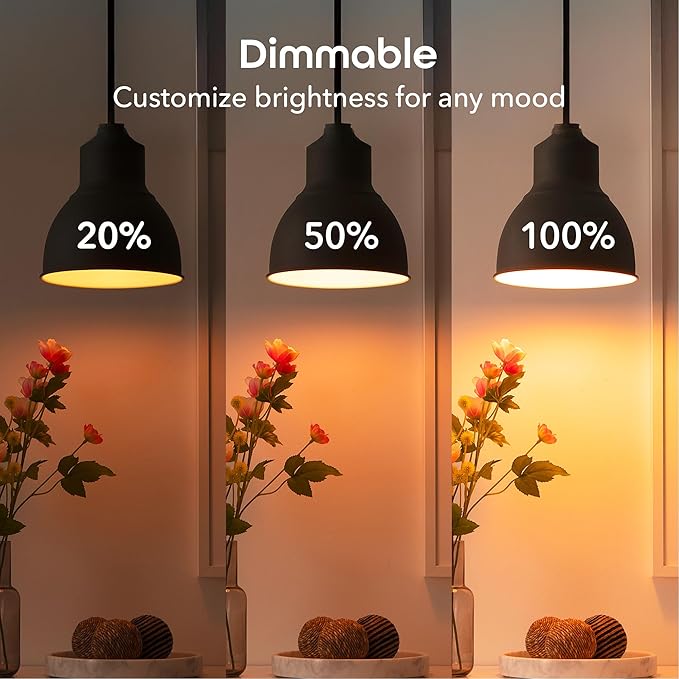 Geeni Prisma Smart Light Bulbs 2-Pack, Color Changing RGBW LED, A19, 800 Lumens, 60W Equivalent, Dimmable, 2700K, Works with Alexa & Google Home