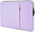 360° Upgraded Protective Laptop Sleeve for MacBook Air 15 inch M4 A3241 2025, M3 A3114 2024, M2 A2941 2023, 15-inch Shockproof Water-Resistant MacBook Case w/Accessory Pocket, Purple