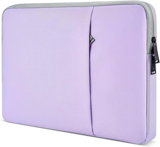 360° Upgraded Laptop Protective Sleeve Case for 2026 2025-2021 MacBook Pro 16 inch M5/M4/M3/M2/M1 Pro/Max, Shockproof Water-Resistant MacBook Laptop Bag with Accessory Pocket, Purple