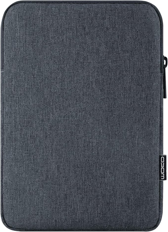 MoKo 13 Inch Tablet Sleeve Fits New 13inch iPad Air M4 2026, iPad Pro M5/M4/Air M3/M2 13", iPadPro 12.9", Galaxy Tab S8+/S9+ 12.4", Polyester Bag Fit with Apple Pencil or Smart Keyboard, Space Gray