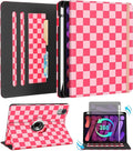 Kidcube for iPad mini 7 Case A17 Pro 2024, for iPad mini 6th Generation Case 8.3 Inch - Women Girls Cute Rotating Stand Folio Cover with Pencil Holder & Card Slot Girly Pretty Unique Teens Cover