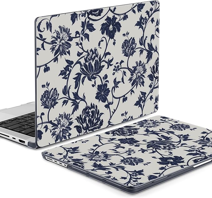 Batianda for MacBook Pro 14 Inch Case 2026-2021 Release M5 M4 M3 M2 M1 Pro/Max, 1.2mm Slim Creative Graphic Hard Shell Cover with Keyboard Cover, Screen Protector 4-in-1 Bundle, Shark