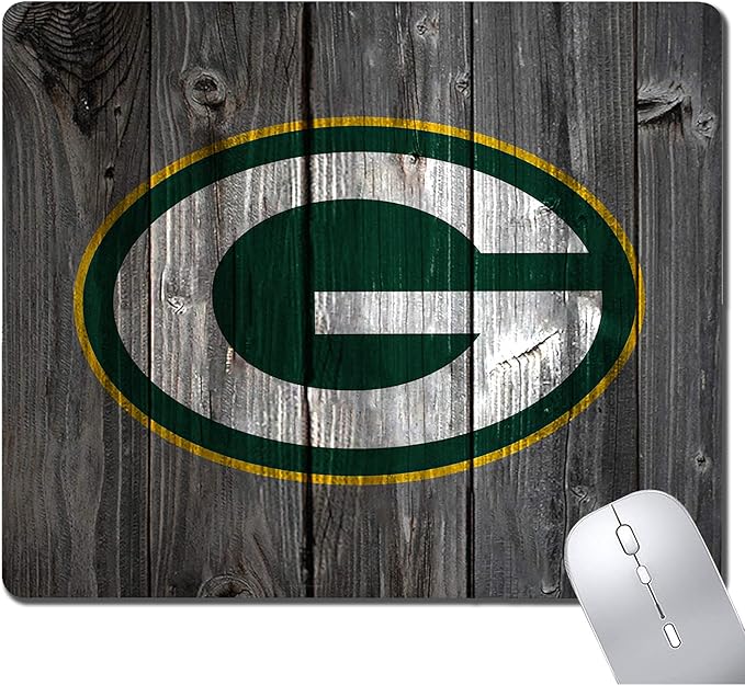 Wood Grain Design Sports Mouse Pad, Non-Slip Rubber Base Mousepad for Computers Laptop, Gaming Mousepad Desk Mat Mouse Pad, Office Supplies - Mouse Pads for Desk