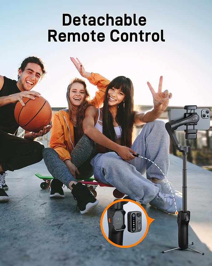 hohem iSteady X3 SE Gimbal Stabilizer for iPhone & hohem iSteady V3 Gimbal Stabilizer for Smartphone
