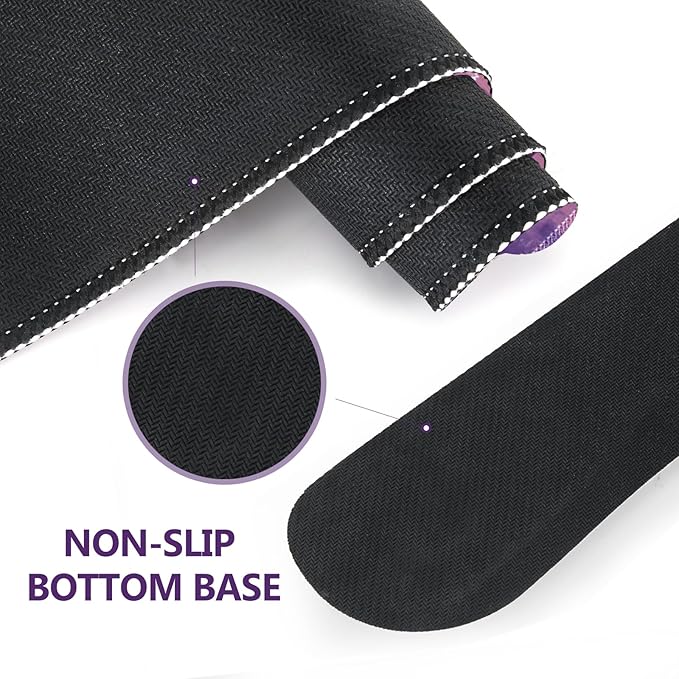 DINKY Keyboard Mouse Pad Set, Large Gaming Mousepad + Memory Foam Ergonomic Keyboard Wrist Rest Support, Easy Typing Pain Relief, 4Pcs (35.4" x 15.8") Extended Desk Mat-Abstract